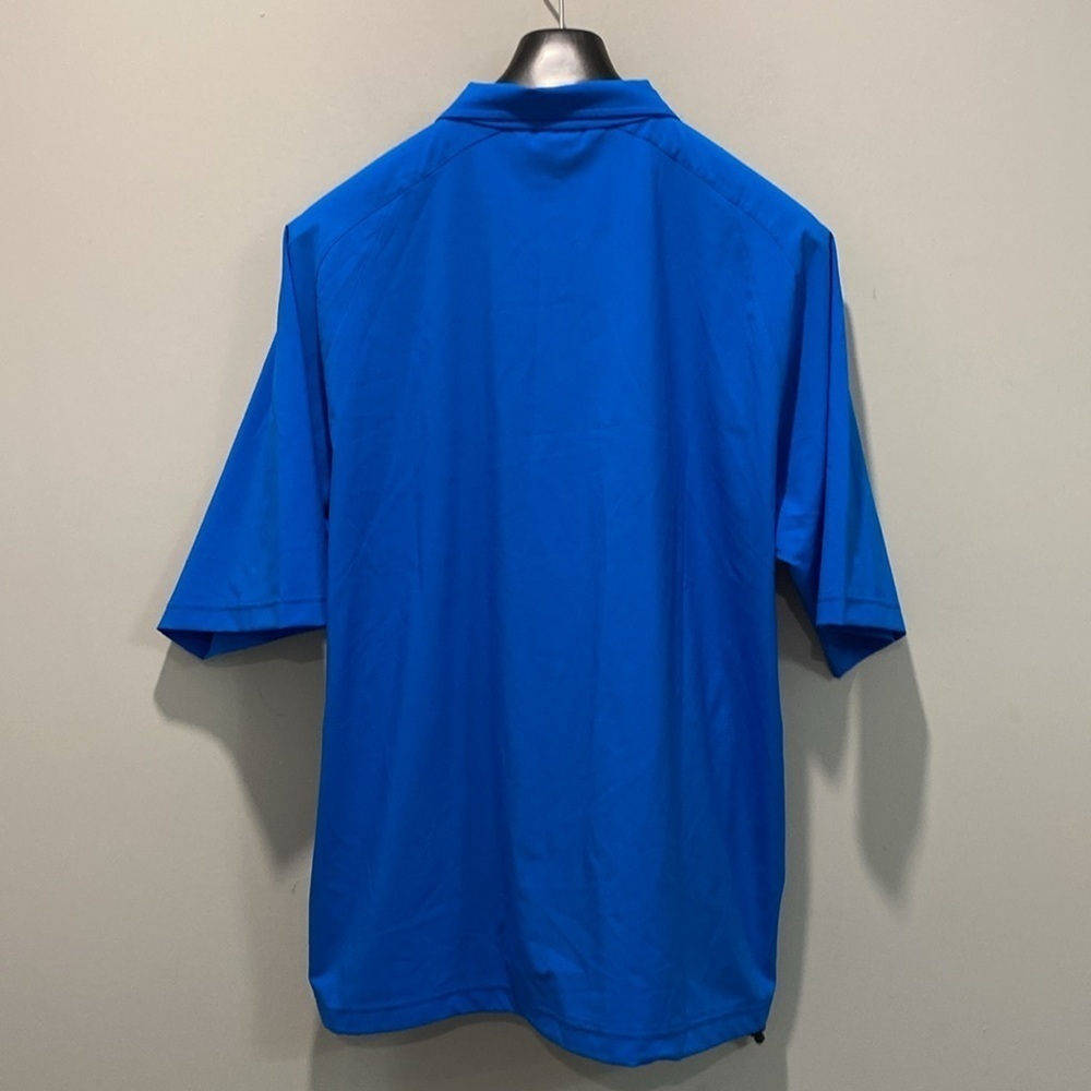Level Wear Blue zip Long Sleeve Pullover Size large with Pockets - Picture 8 of 14